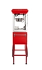 Red 8oz popcorn machine - front view