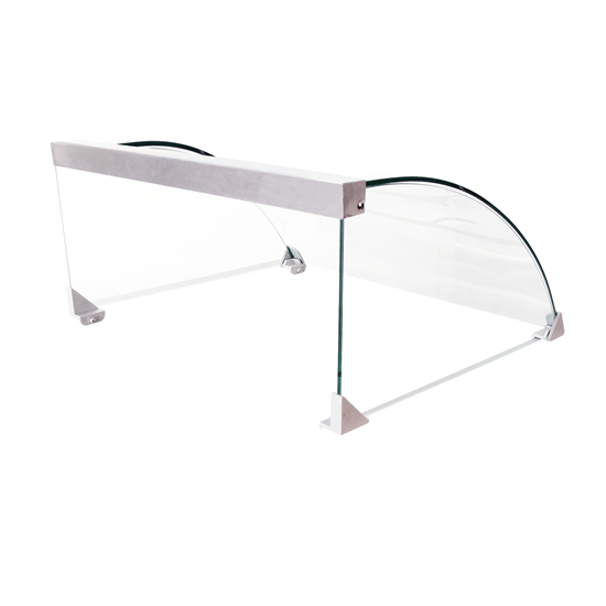 Image sur 77259 - Glass cover for hotdog roller 9 rolls