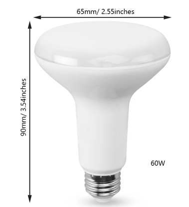 White replacement light bulb 60 watts for popcorn machine