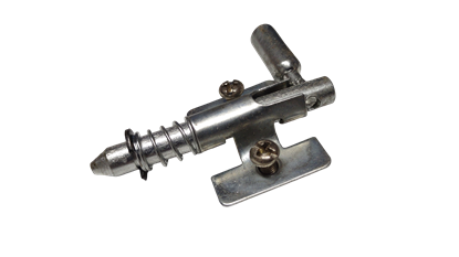 Safety lock for the bottom of a popcorn machine