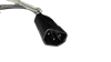 Black power plug for cauldron power supply