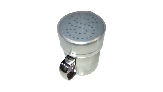 Stainless steel seasoning salt shaker