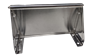 Silver tray for 4oz and 8oz Snack Station cart with stand
