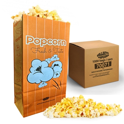 Image de 70071- Popcorn bags 1oz with flat bottom - 1000pcs