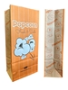 Image sur 70071- Popcorn bags 1oz with flat bottom - 1000pcs